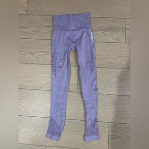 Gymshark energy seamless leggings purple size xs